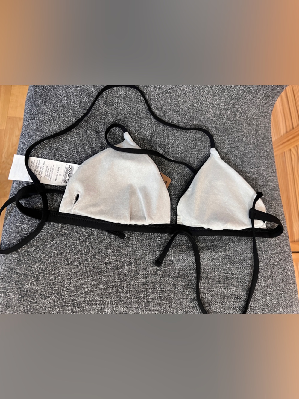Patagonia Black Triangle Bikini Top *NWT* - Picture 4 of 5